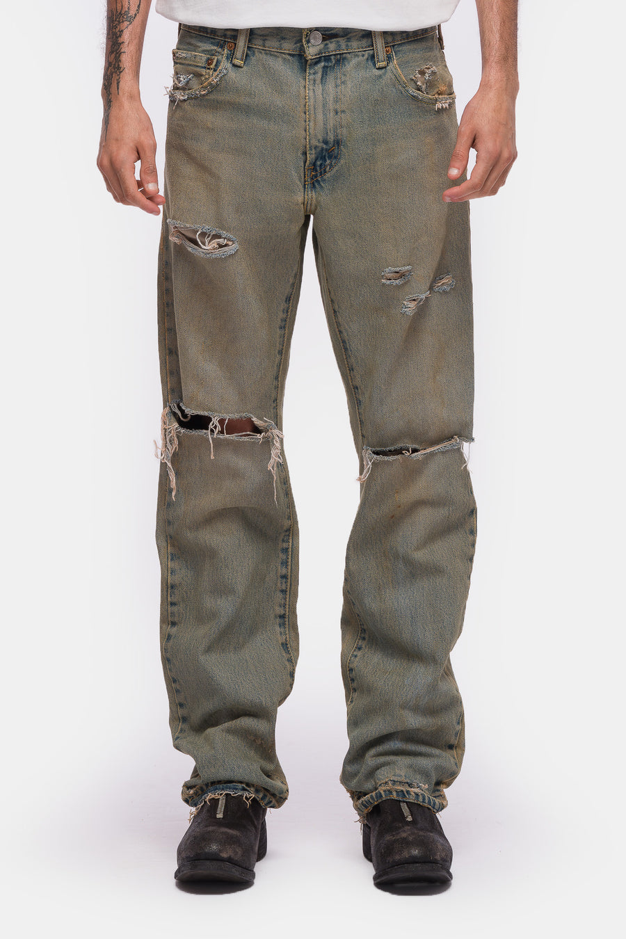 TODO PASA Drifter Denim Jean in Blue - Notre