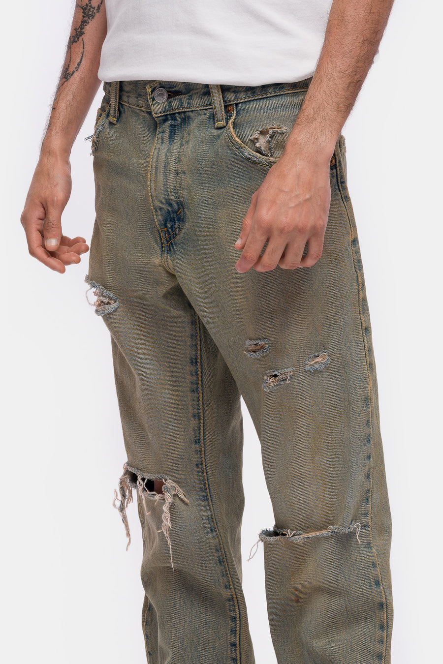TODO PASA Drifter Denim Jean in Blue - Notre