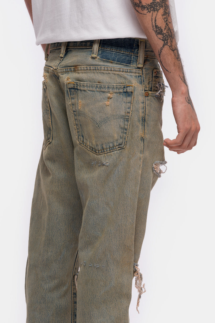 TODO PASA Drifter Denim Jean in Blue - Notre