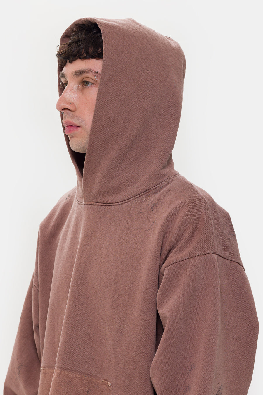 TODO PASA Drifter Hooded Sweatshirt in Clay - Notre