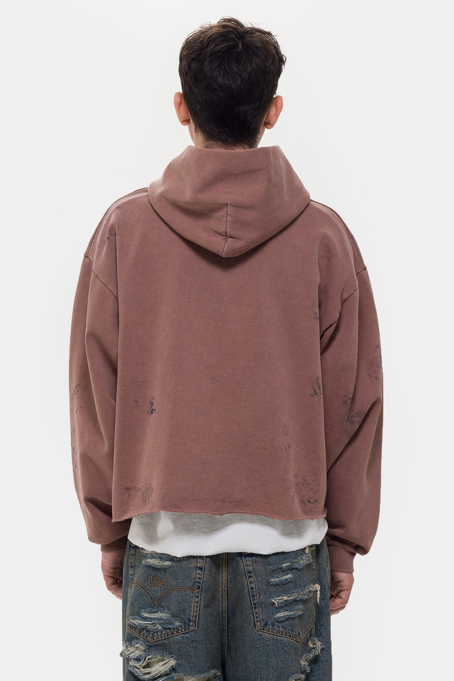 TODO PASA Drifter Hooded Sweatshirt in Clay - Notre
