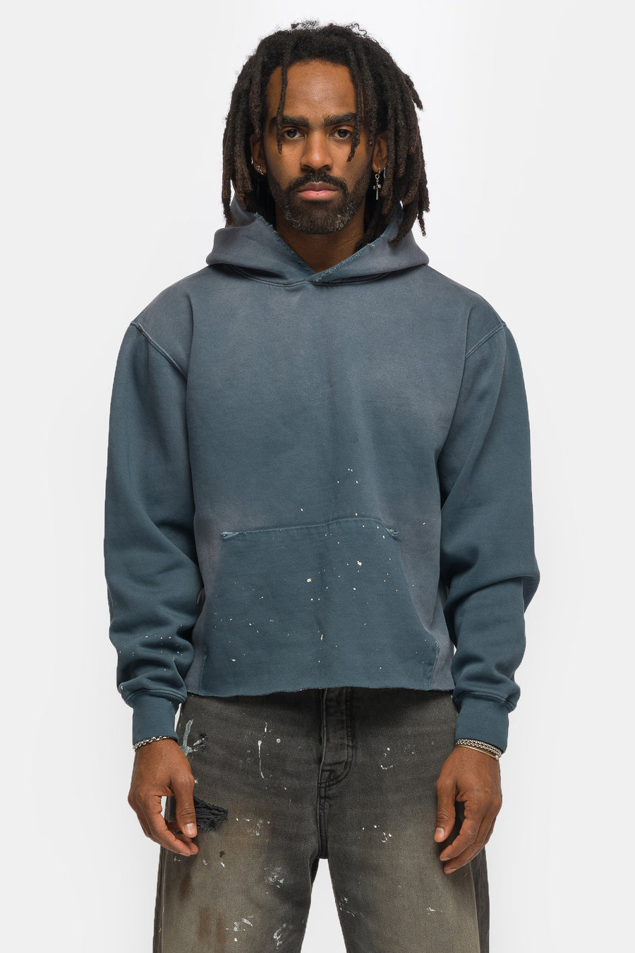 TODO PASA Drifter Hoodie in Navy - Notre