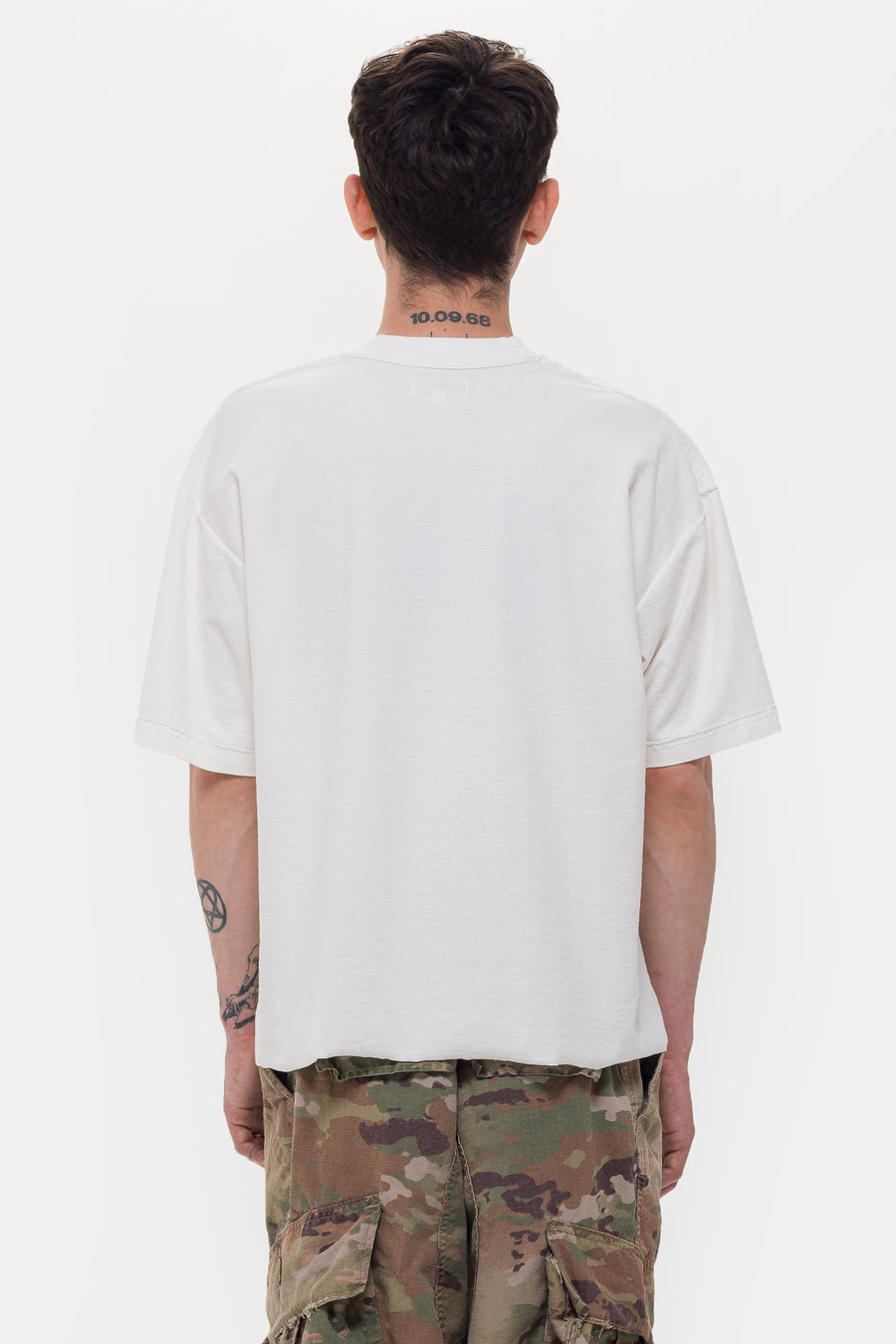 TODO PASA Heavens Too Far T-Shirt in Off-White - Notre