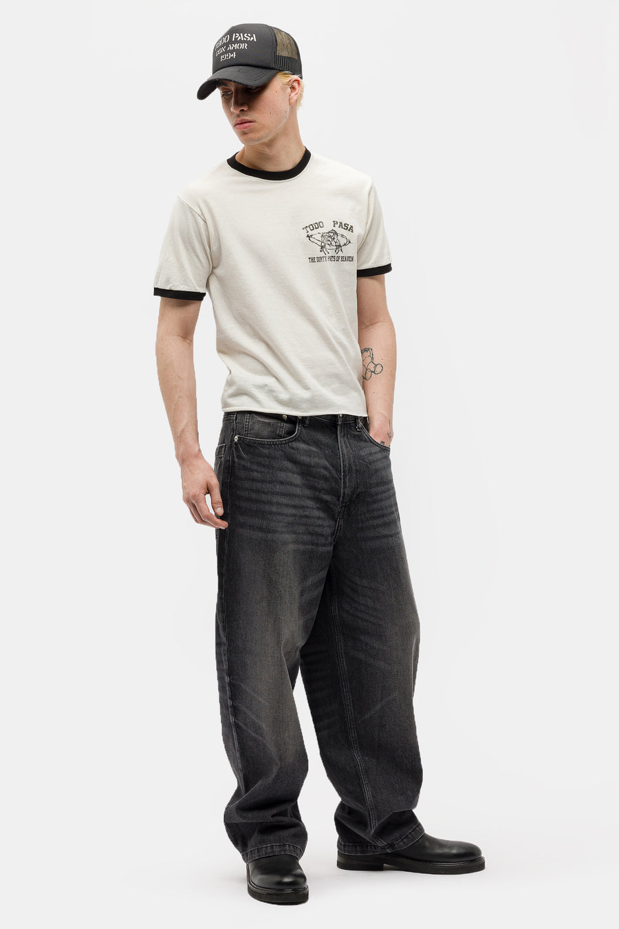 TODO PASA Heighliner Denim Jean in Black - Notre