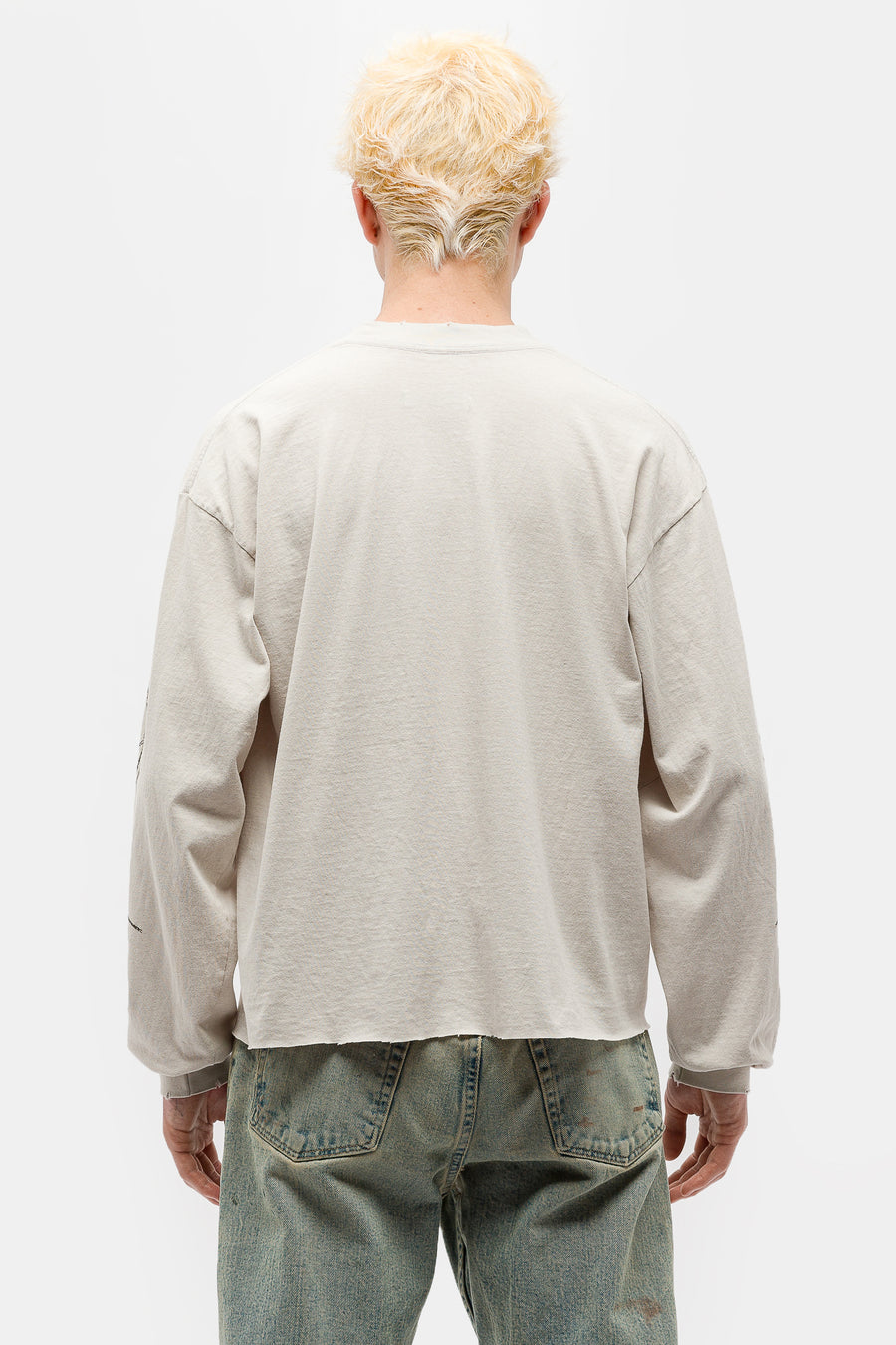 TODO PASA Hell Long Sleeve T-Shirt in Cement - Notre