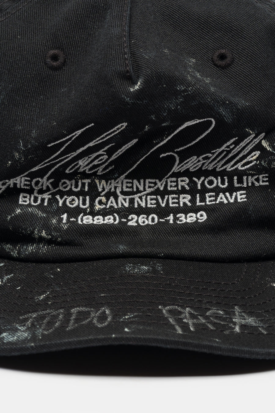 TODO PASA Hotel Bastille Hat in Black - Notre