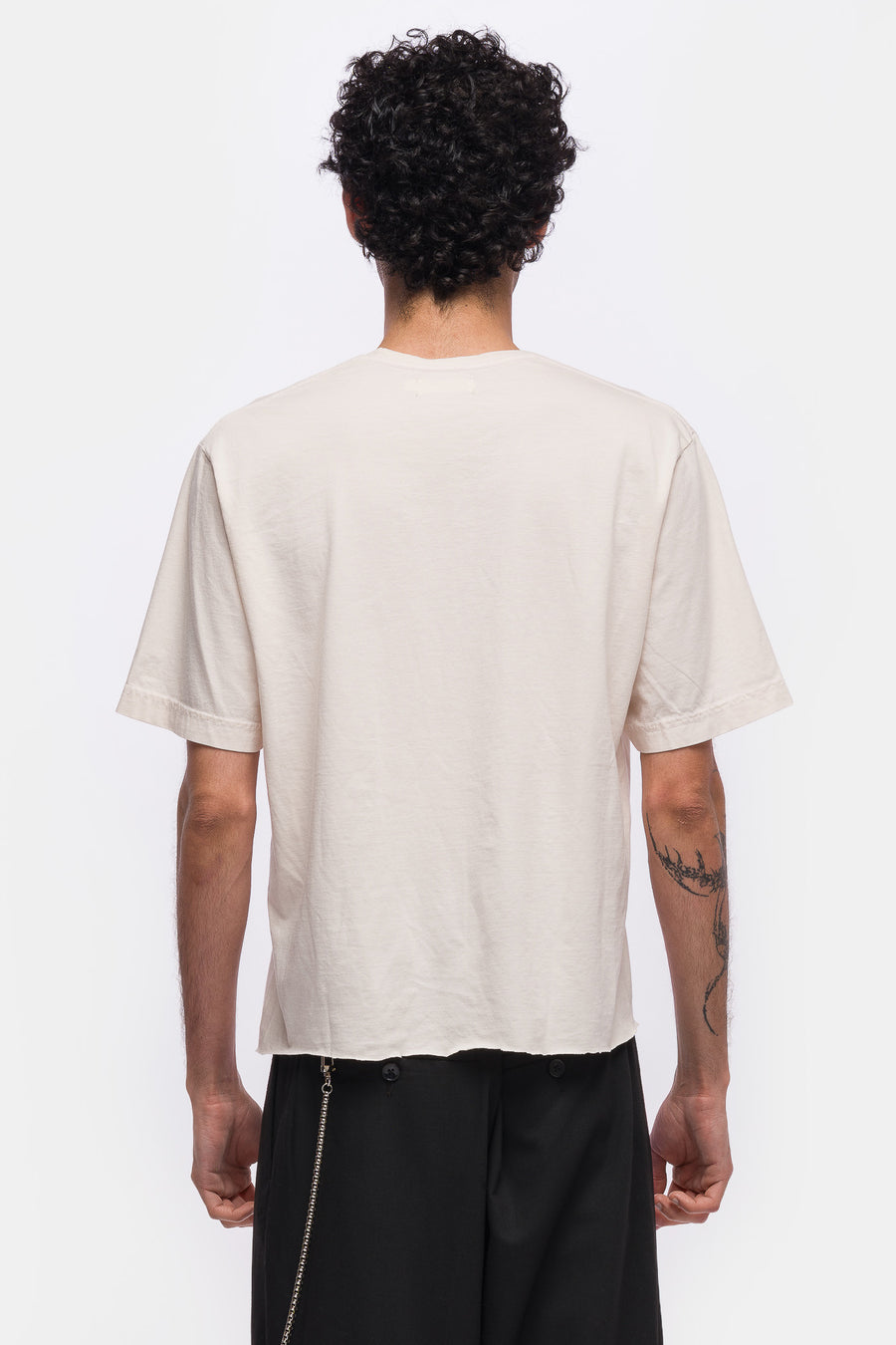 TODO PASA Lonely Mind T-Shirt in Cream - Notre