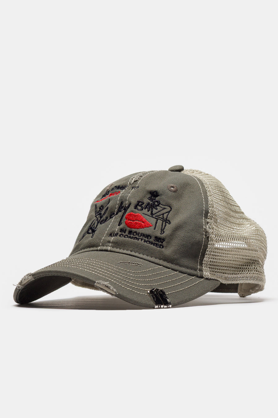 Lucky Bar Hat in Grey