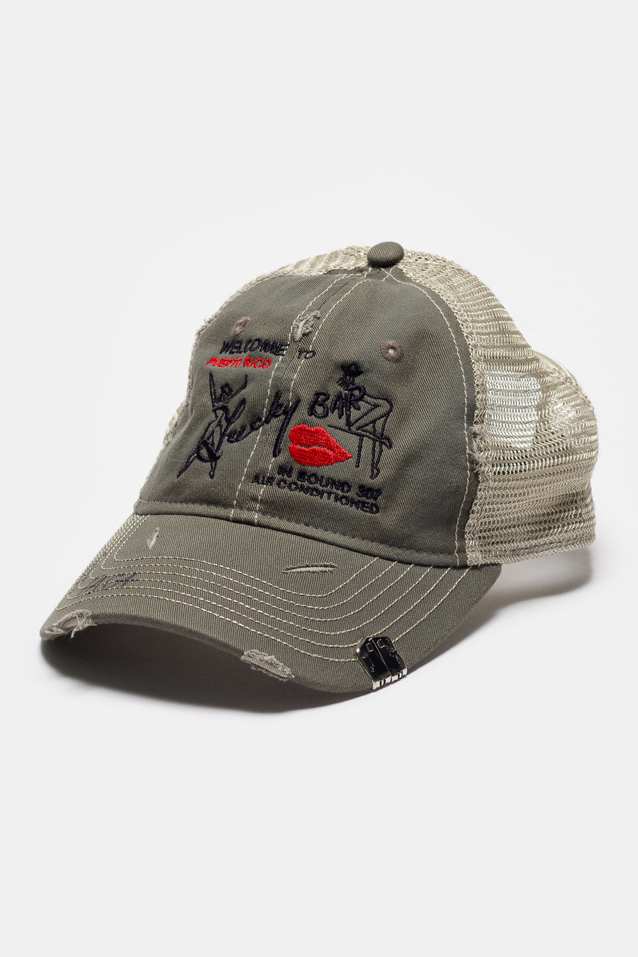 Lucky Bar Hat in Grey