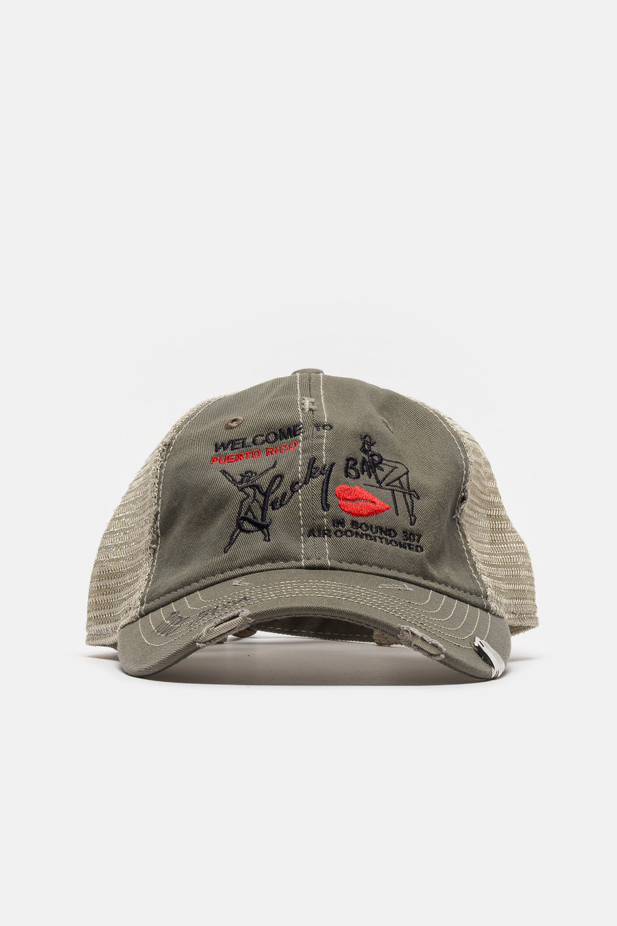 TODO PASA Lucky Bar Hat in Tan/Olive - Notre