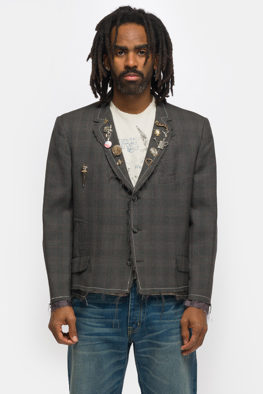 TODO PASA Luz Clavo Jacket in Grey - Notre