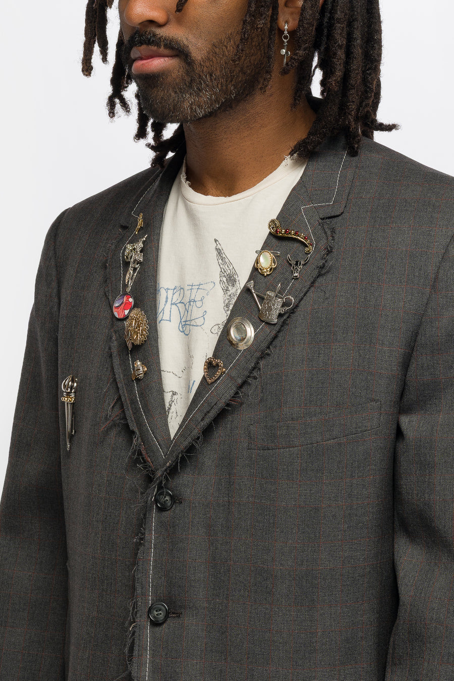 TODO PASA Luz Clavo Jacket in Grey - Notre