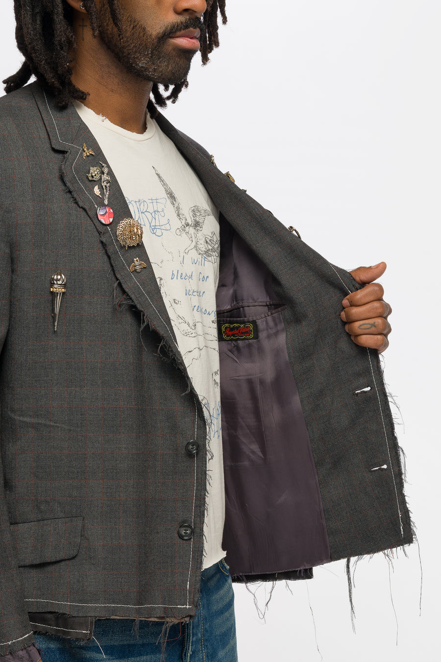 TODO PASA Luz Clavo Jacket in Grey - Notre