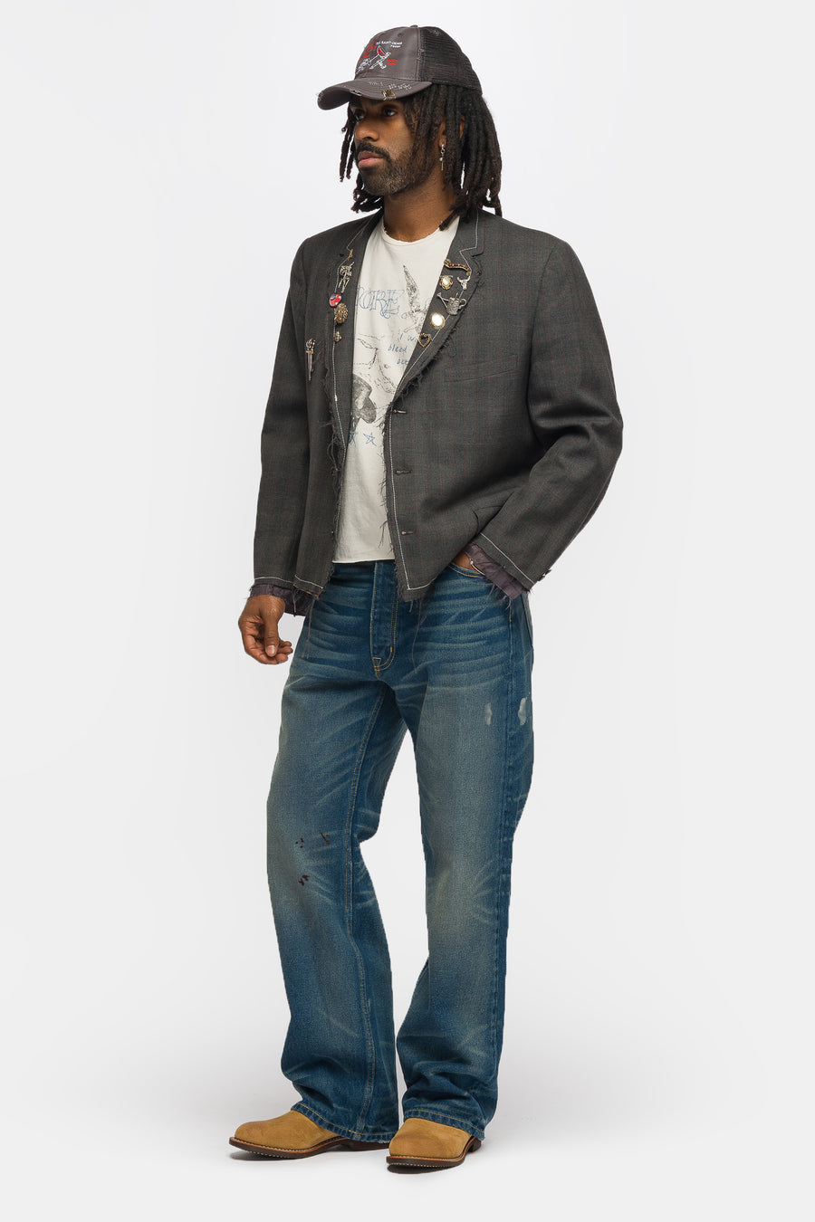 TODO PASA Luz Clavo Jacket in Grey - Notre