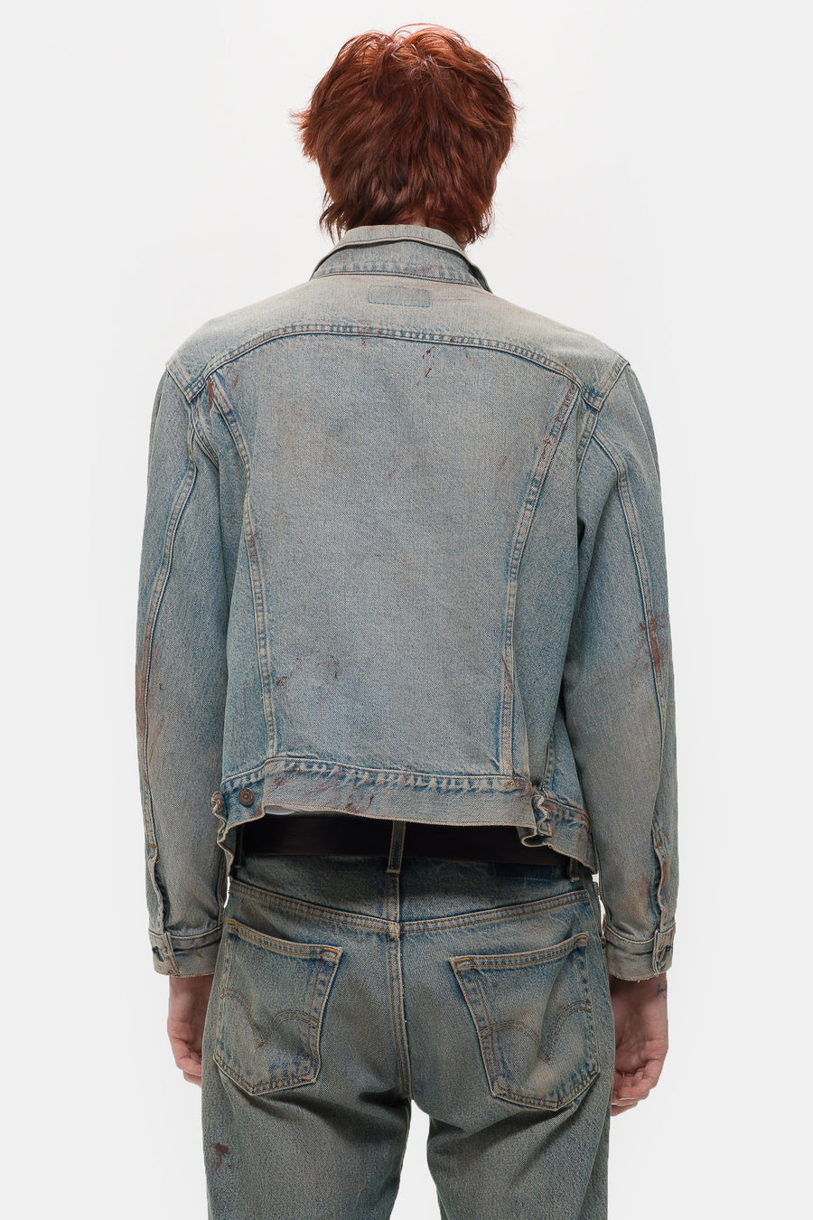 TODO PASA Resurgence Denim Jacket in Aged Light Blue - Notre