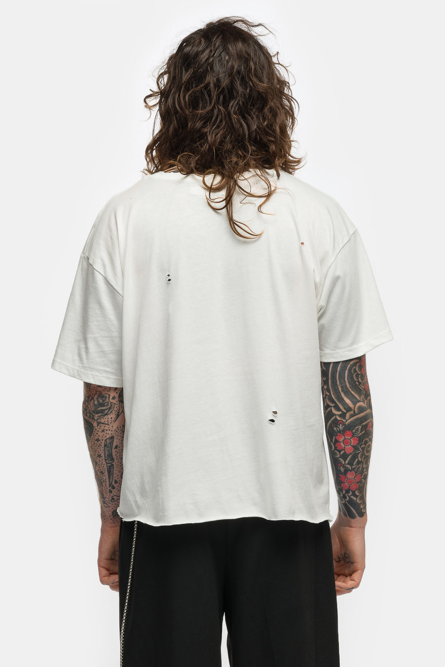 Satanic Rock Music T-Shirt in White