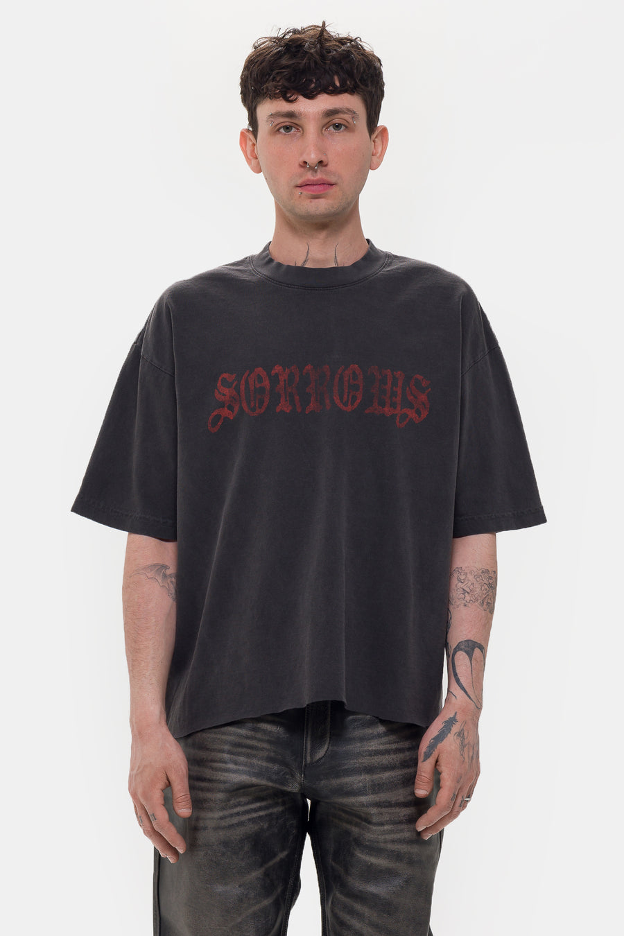 TODO PASA Sorrows T-Shirt in Vintage Black - Notre