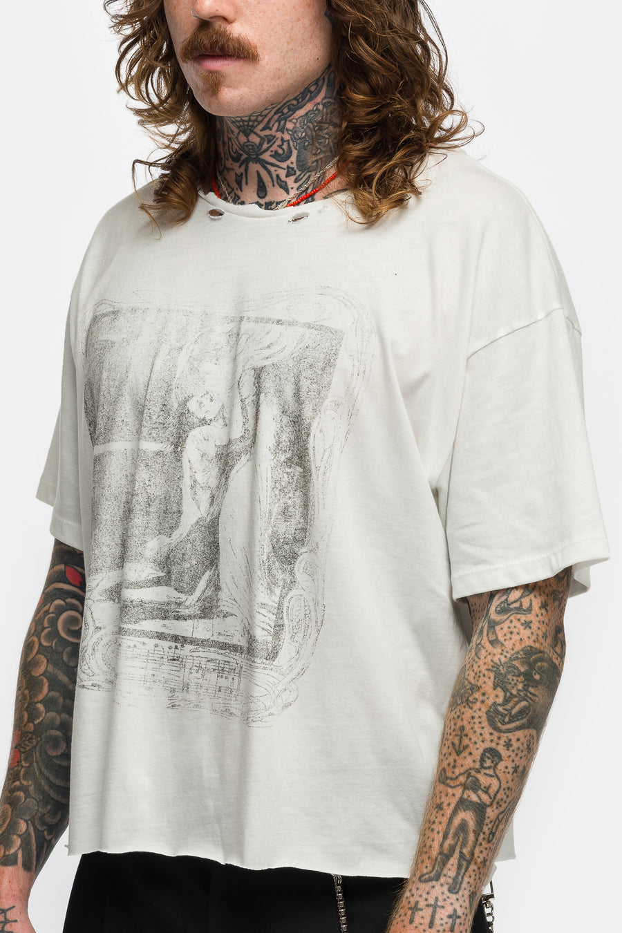 This Is First Sin T-Shirt in White