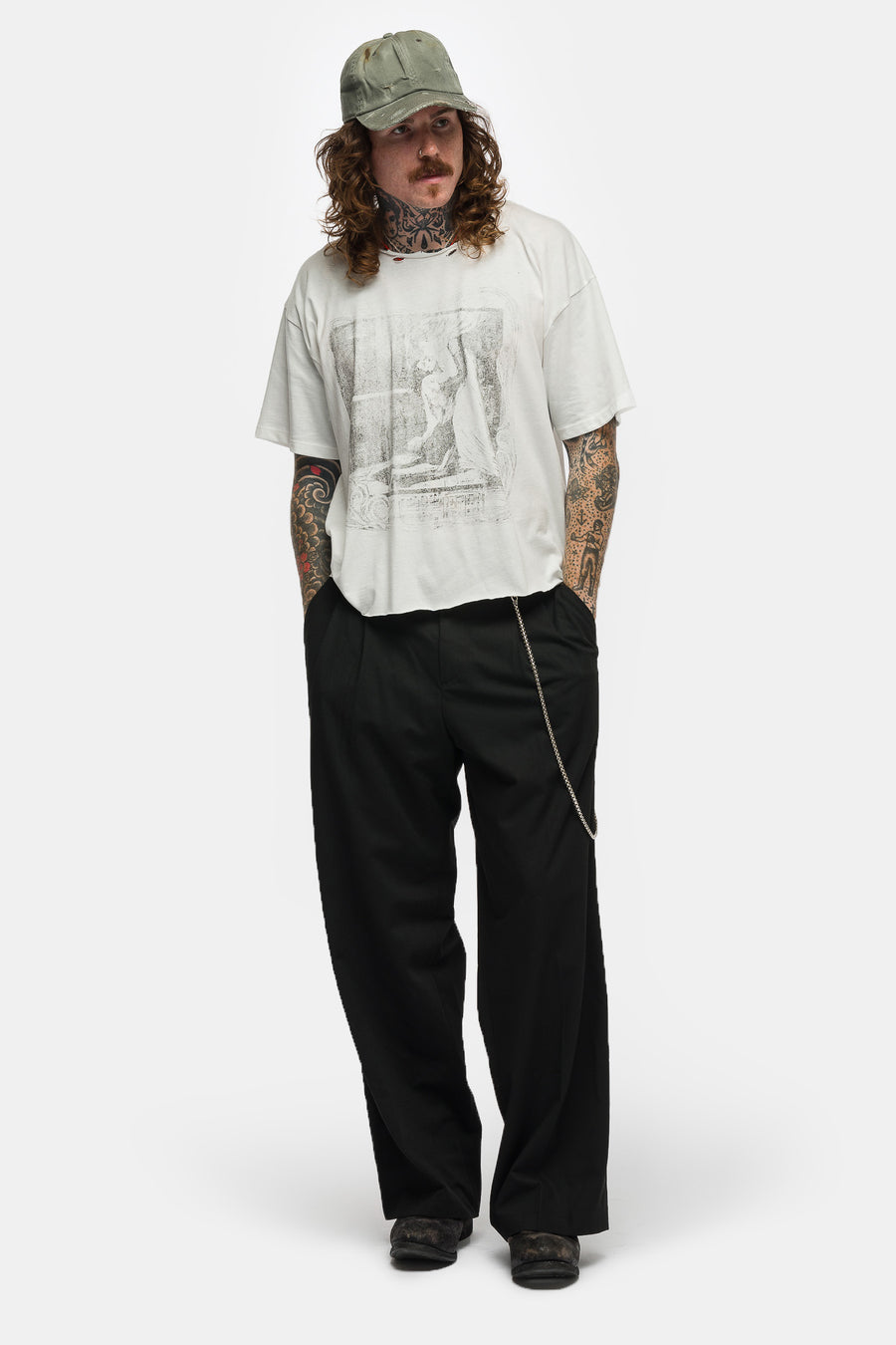 This Is First Sin T-Shirt in White