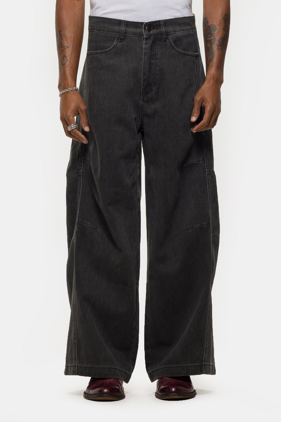 TODO PASA Rancho Denim Jean in Black - Notre