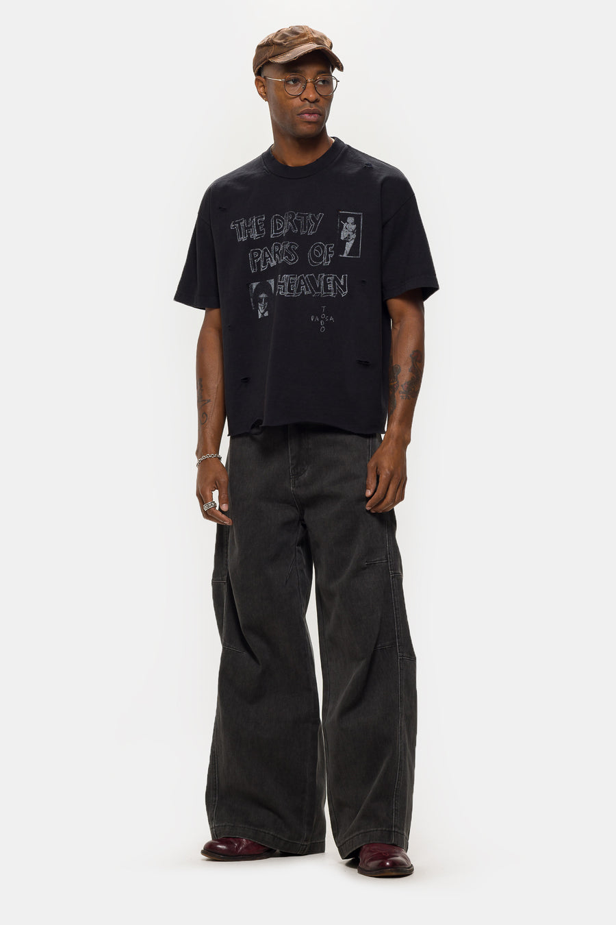 TODO PASA Rancho Denim Jean in Black - Notre