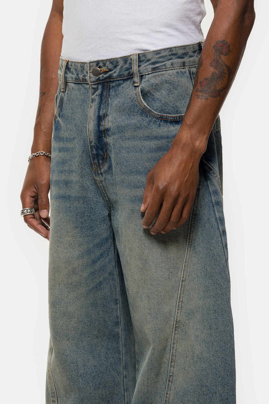 TODO PASA Rancho Denim Jean in Blue - Notre