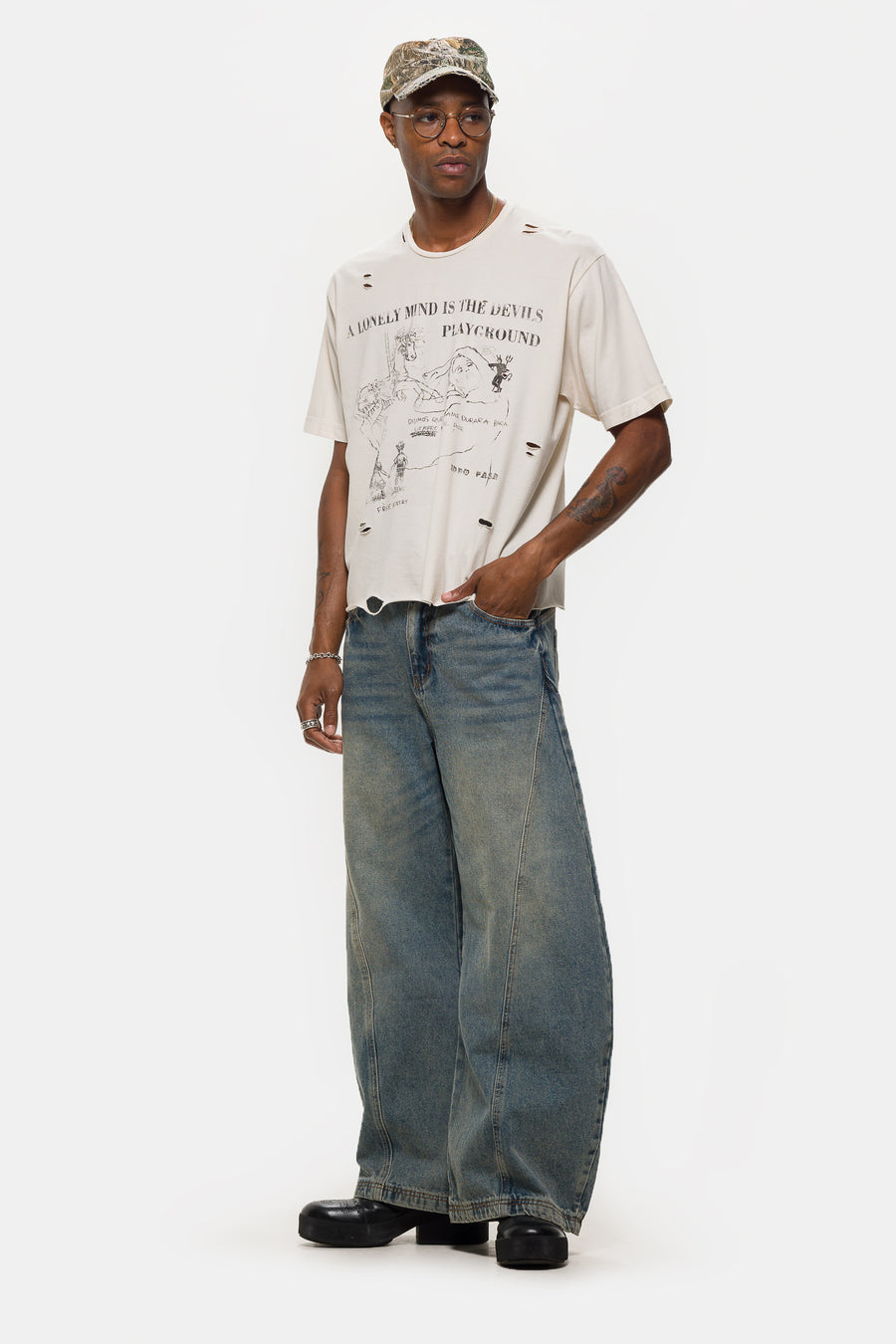 TODO PASA Rancho Denim Jean in Blue - Notre