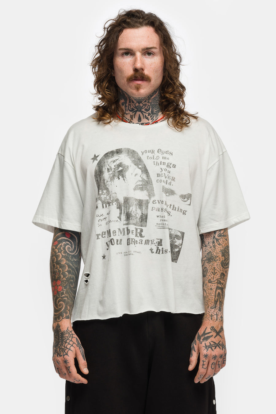 Your Eyes T-Shirt in White