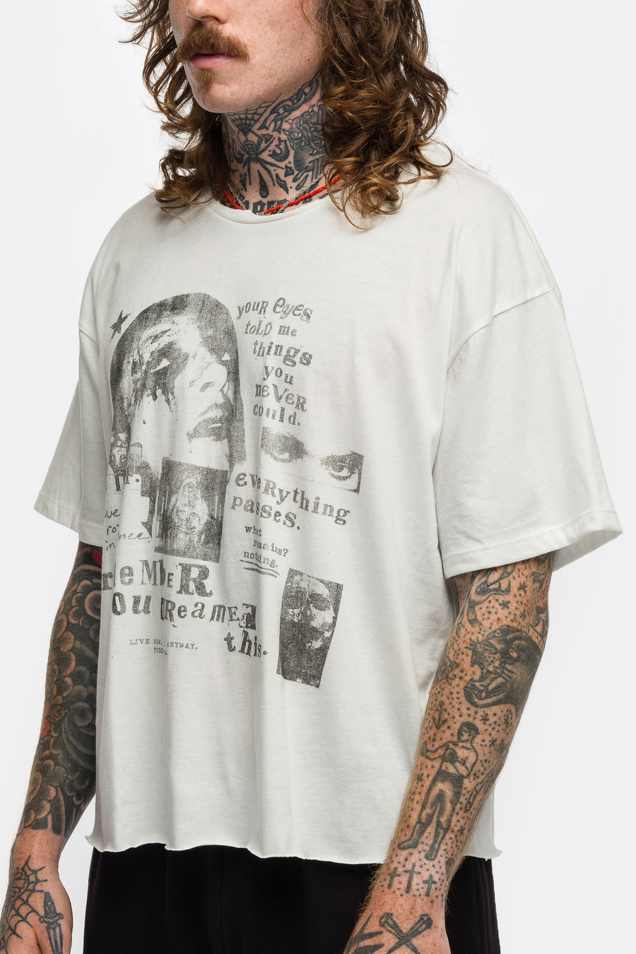Your Eyes T-Shirt in White