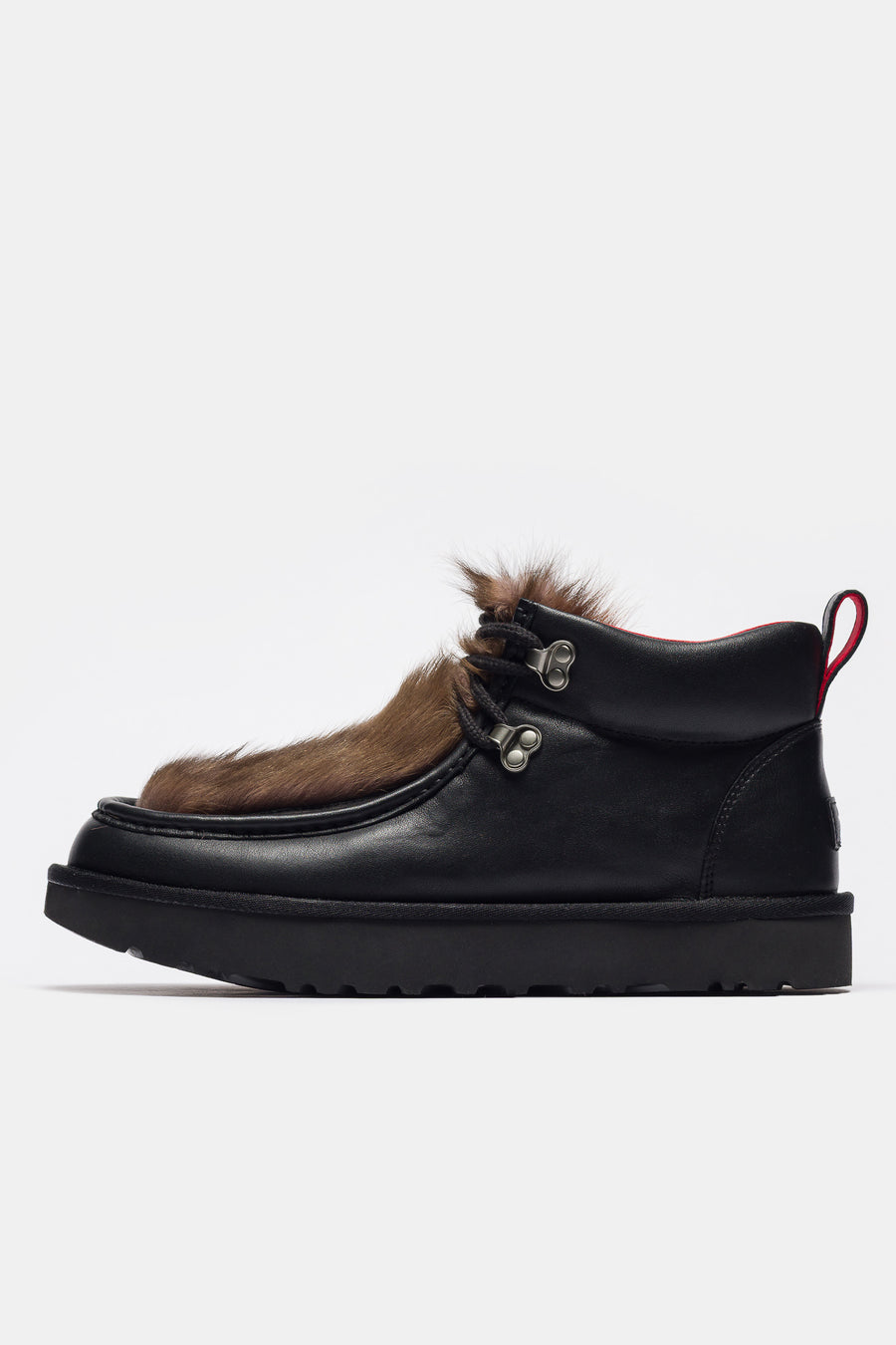 UGG Ambush Fur Boot in Black - Notre