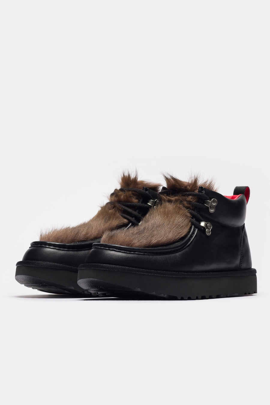 UGG Ambush Fur Boot in Black - Notre
