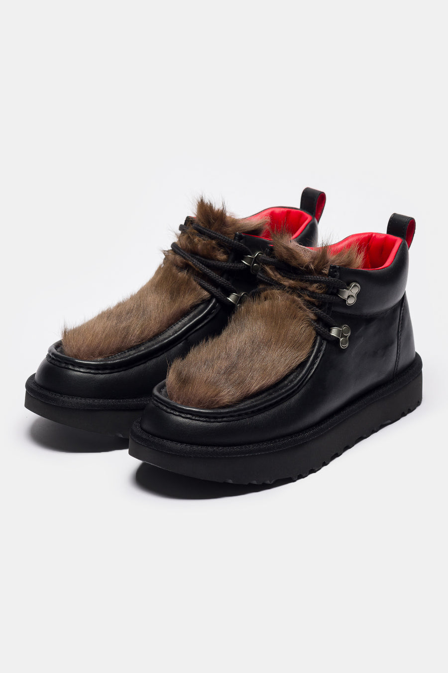 UGG Ambush Fur Boot in Black - Notre