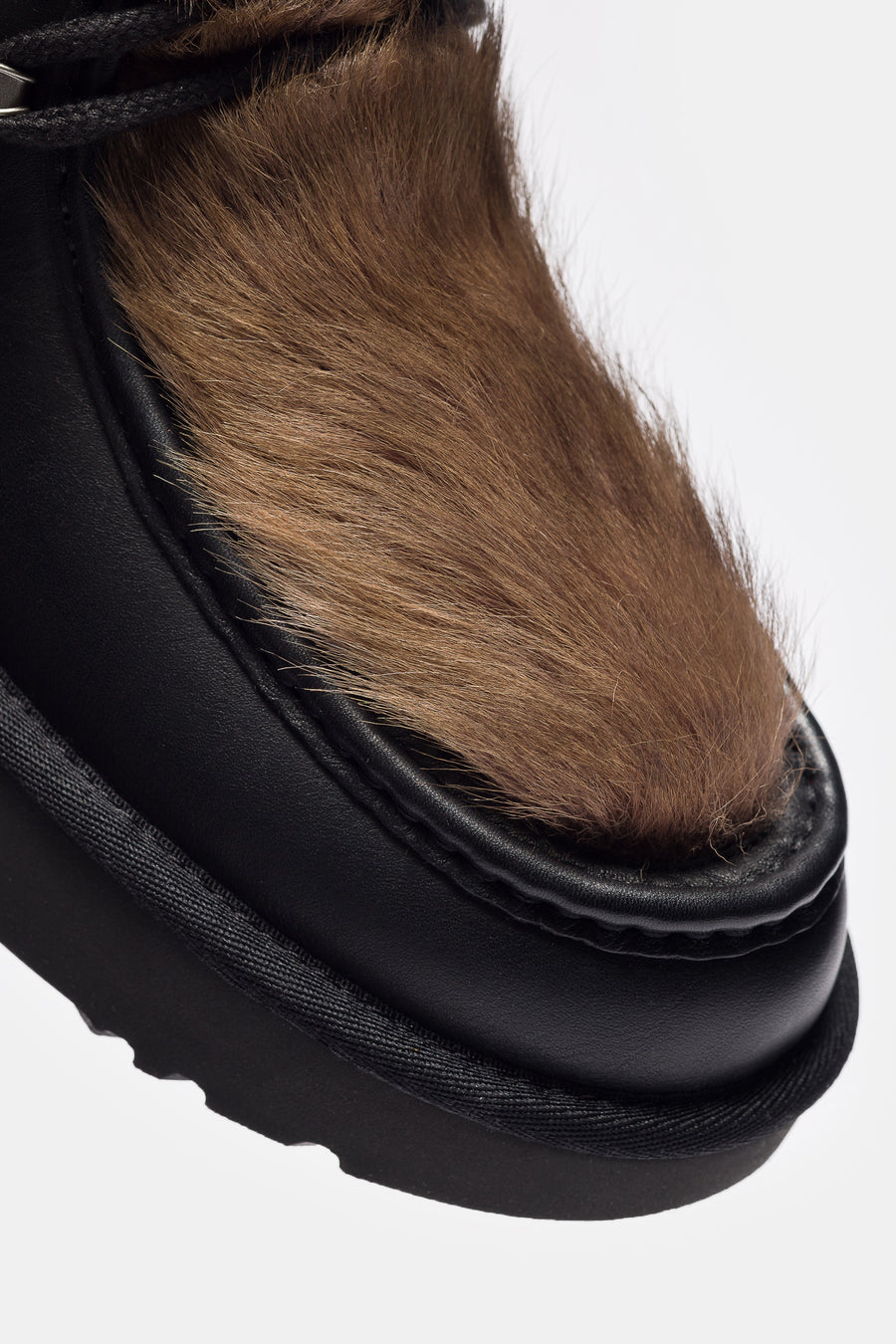 UGG Ambush Fur Boot in Black - Notre