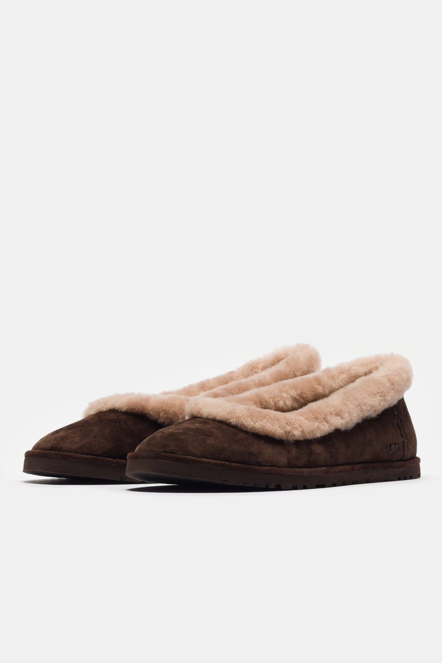UGG Zora Ballet Flat Slipper in Dusted Cocoa - Notre