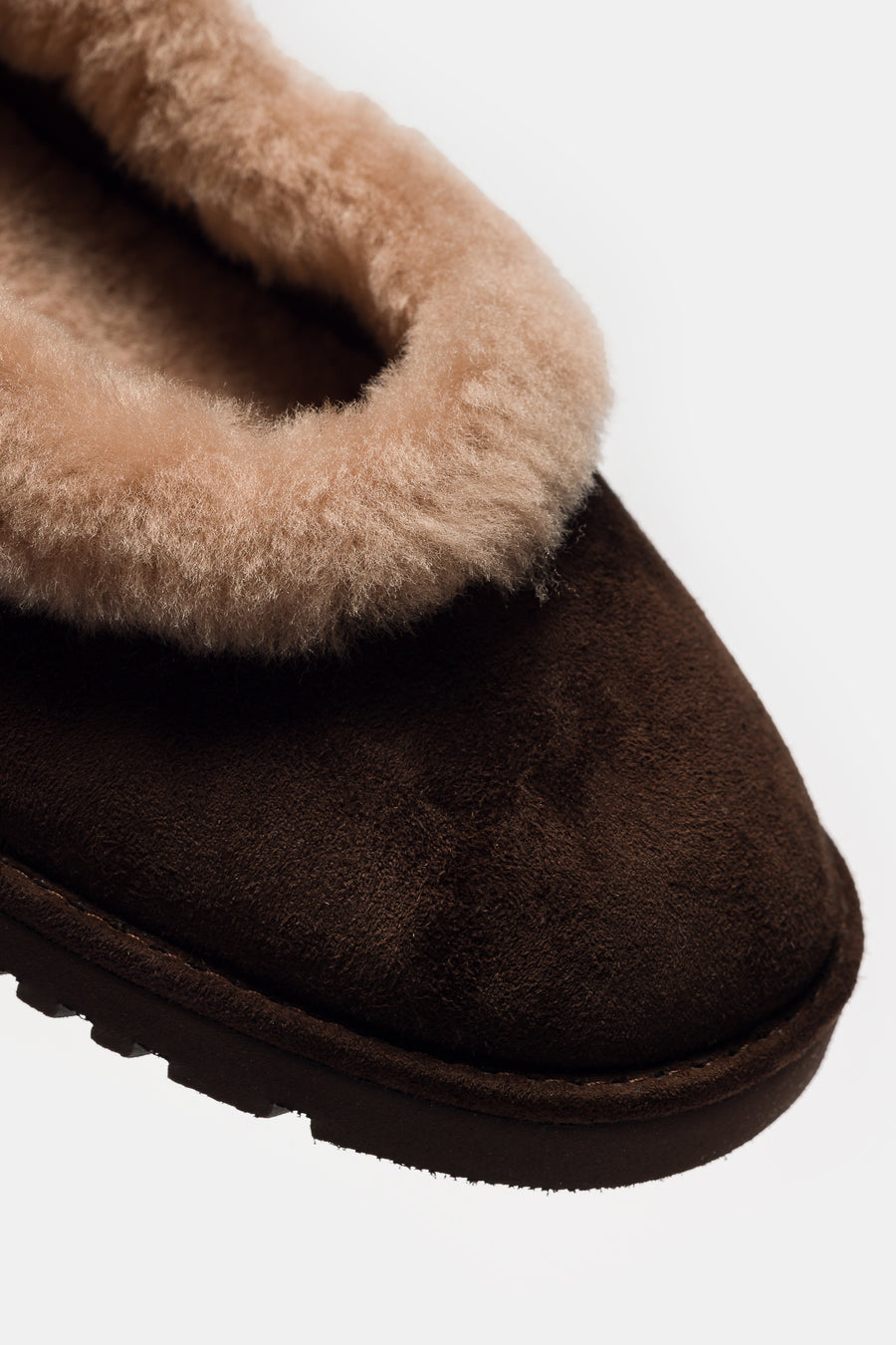 UGG Zora Ballet Flat Slipper in Dusted Cocoa - Notre