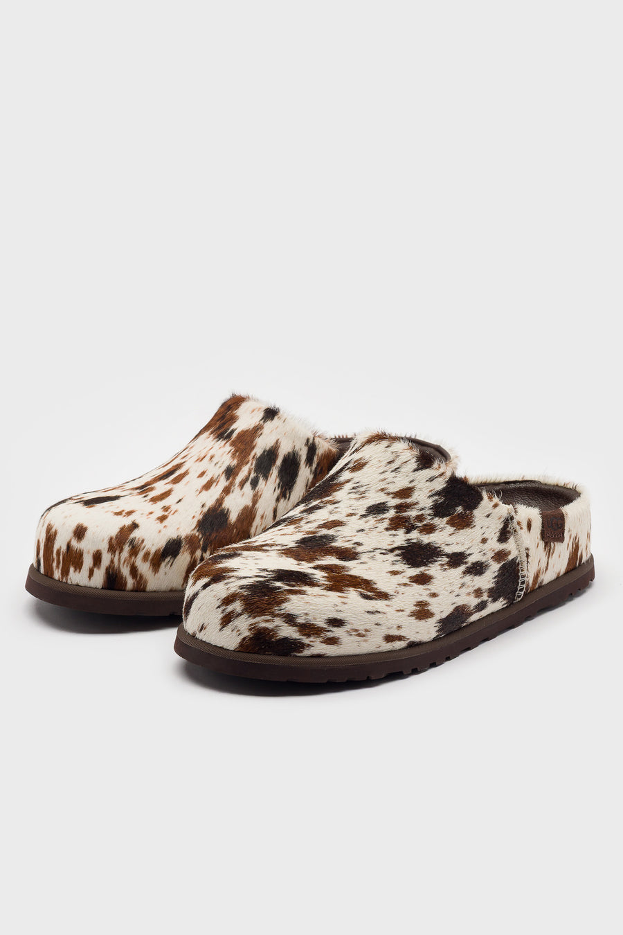 Otzo Western Clog in Brown Multi