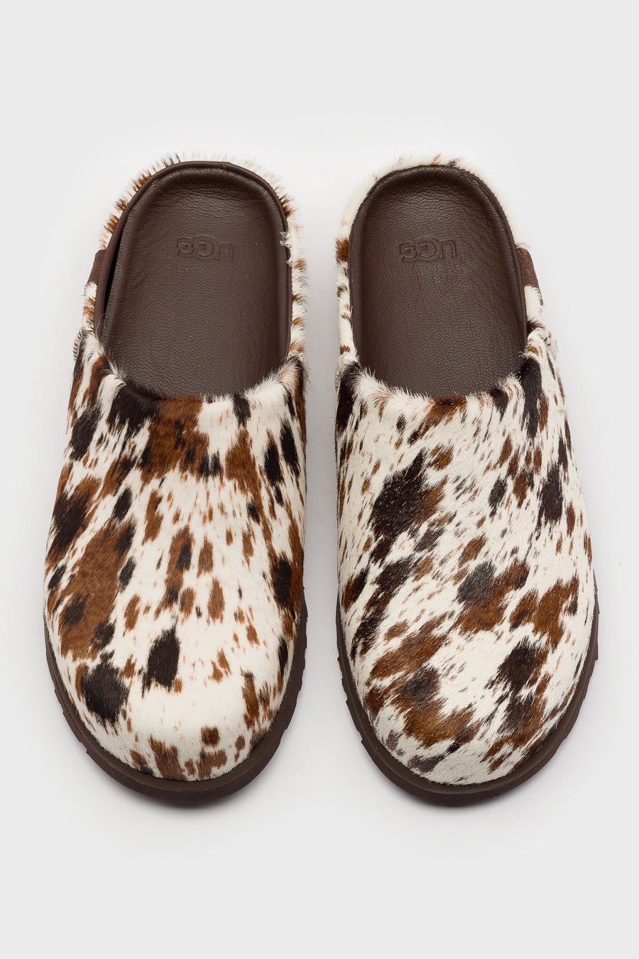 Otzo Western Clog in Brown Multi
