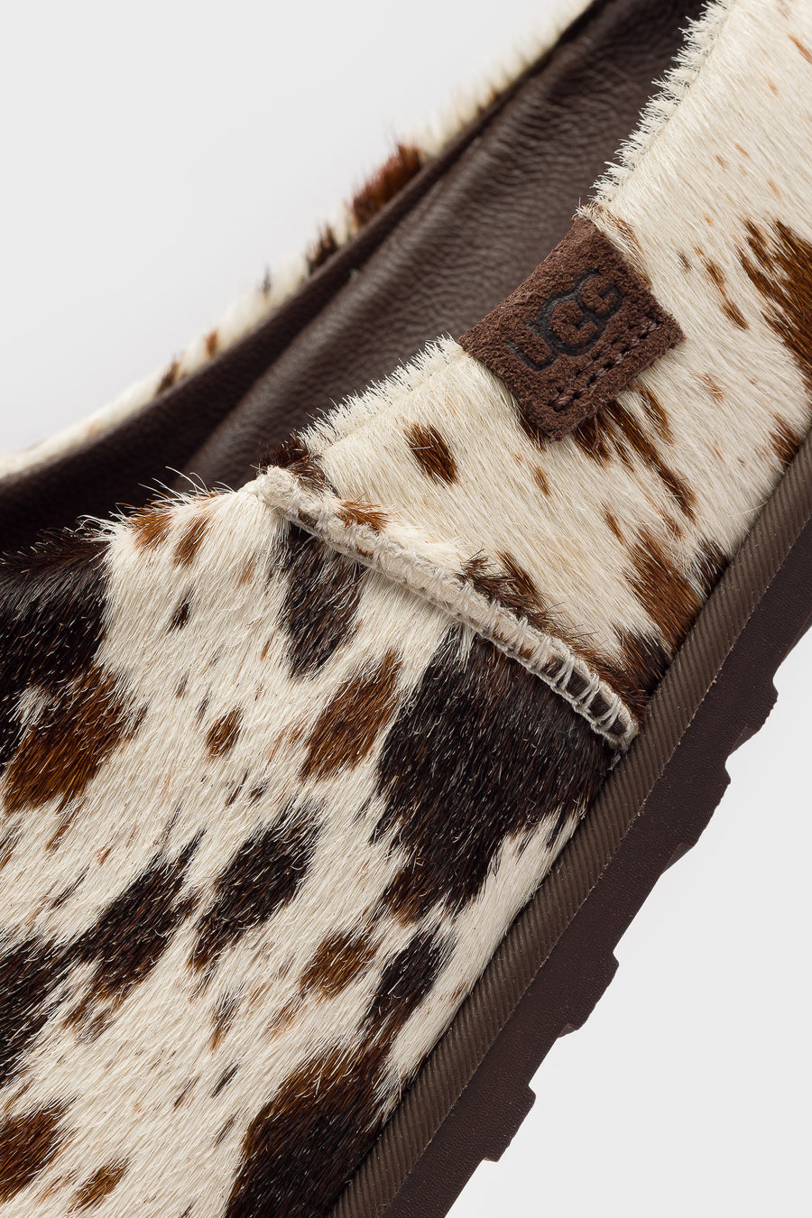 Otzo Western Clog in Brown Multi
