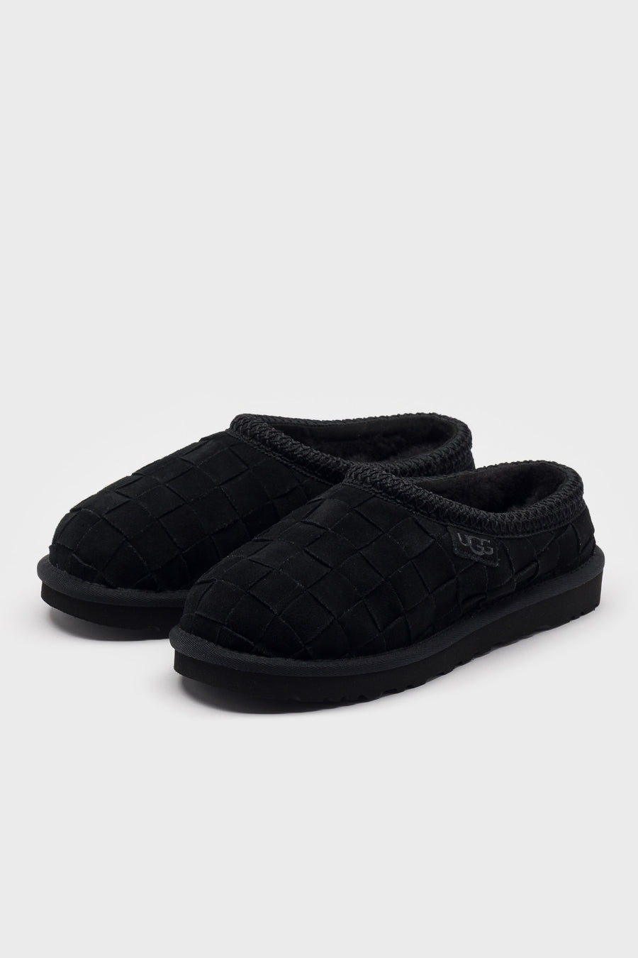 UGG Tasman Woven Slipper in Black - Notre