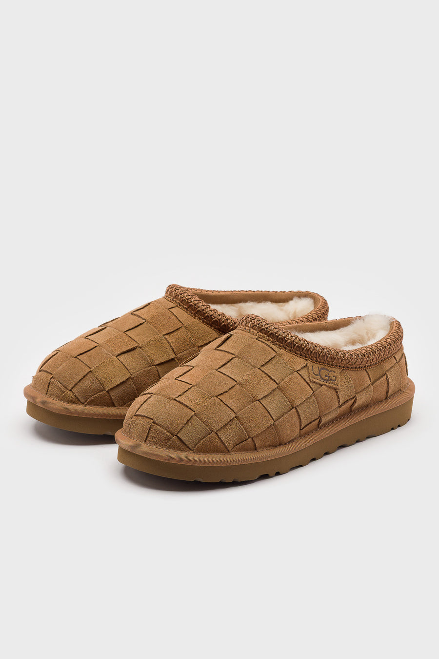UGG Tasman Woven Slipper in Chestnut - Notre