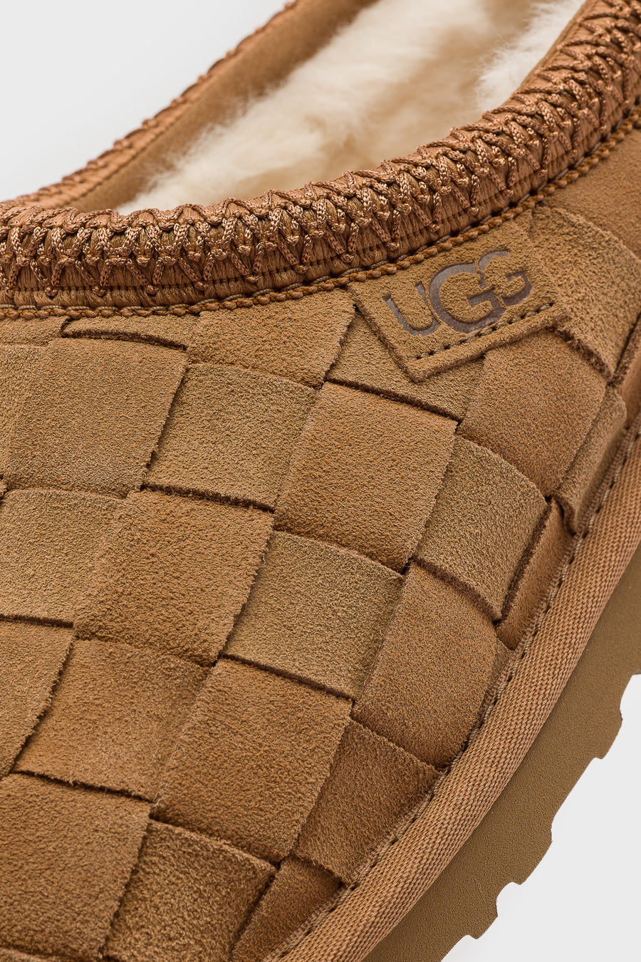 UGG Tasman Woven Slipper in Chestnut - Notre