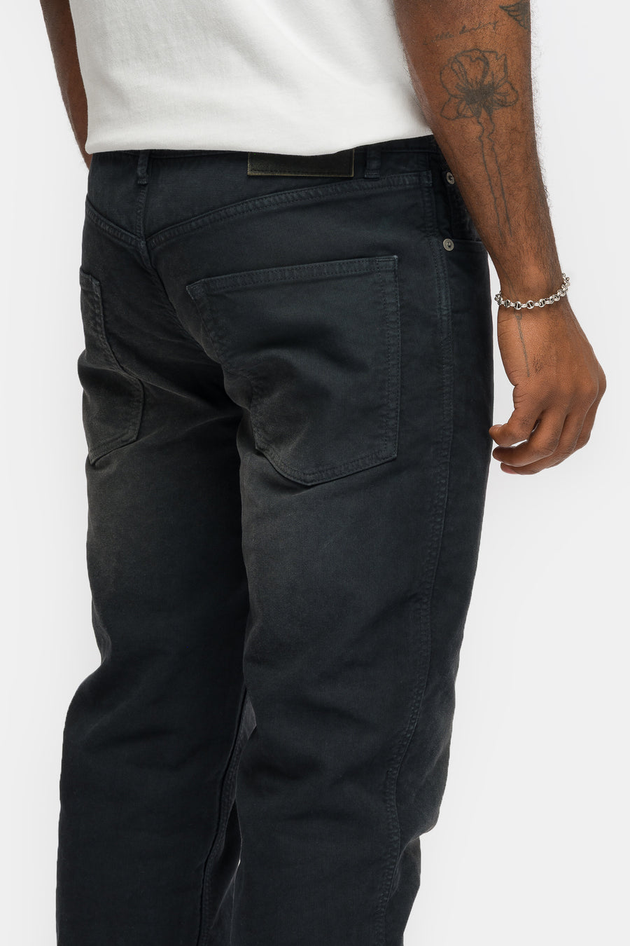 Fluxus 03 G. Cord Pant in Black - VISVIM
