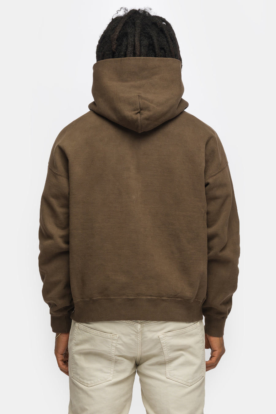 visvim Jumbo SB Hoodie F.Z in Mud - Notre