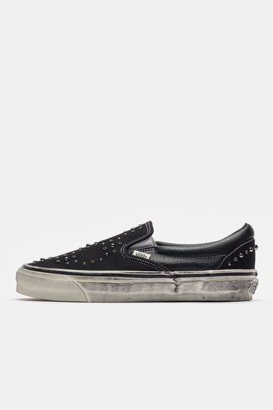 Vans LX Classic Slip-On 98 Sneaker in Pearlized Black/Black - Notre