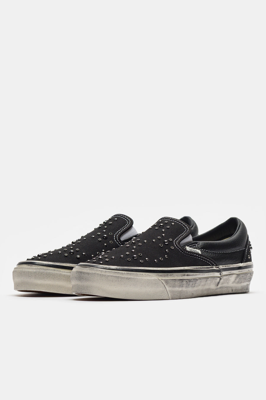 Vans LX Classic Slip-On 98 Sneaker in Pearlized Black/Black - Notre
