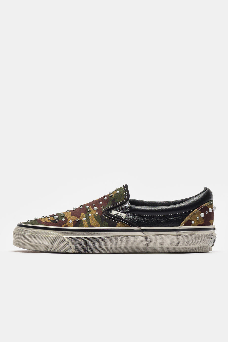 Vans LX Classic Slip-On 98 Sneaker in Pearlized Camo/Black - Notre