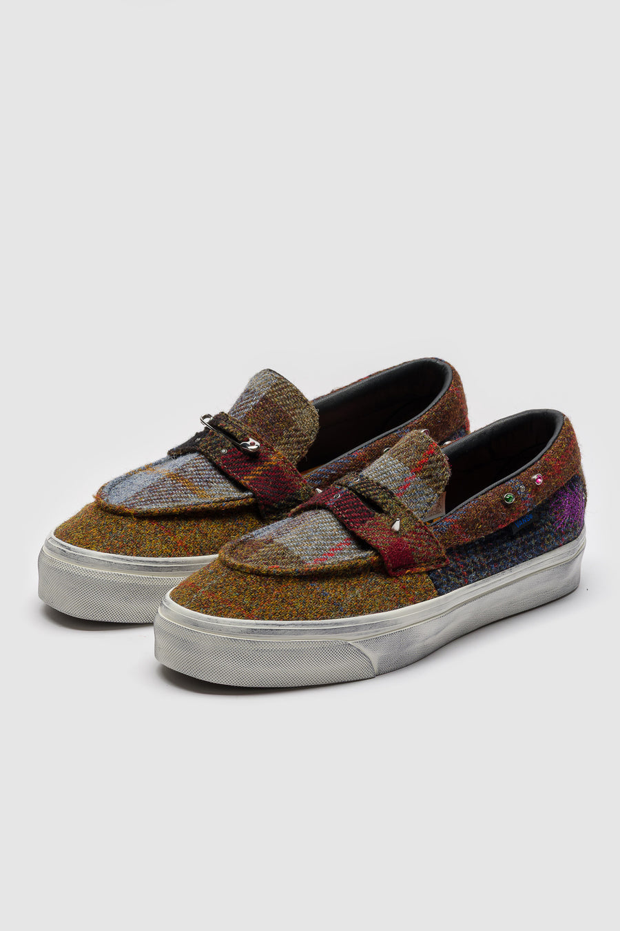 Vans Harris Tweed LX Loafer 53 Sneaker in Multi - Notre