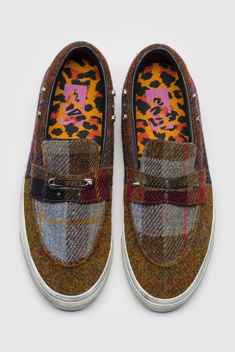 Vans Harris Tweed LX Loafer 53 Sneaker in Multi - Notre
