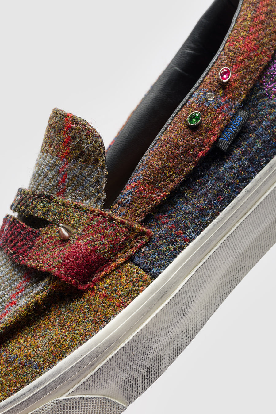 Vans Harris Tweed LX Loafer 53 Sneaker in Multi - Notre