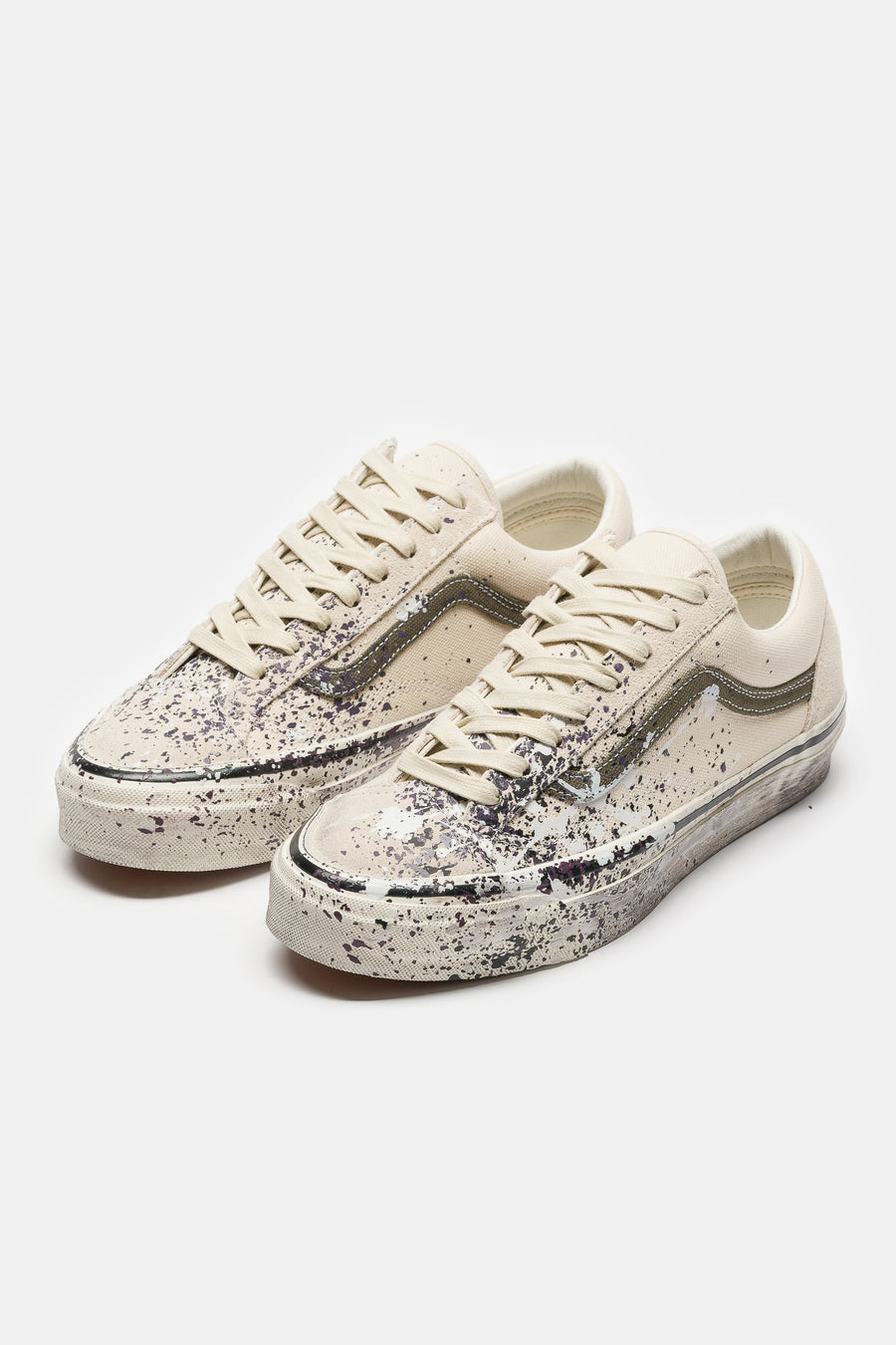 Vans LX Old Skool 36 Sneaker in Paint Splatter Turtledove - Notre